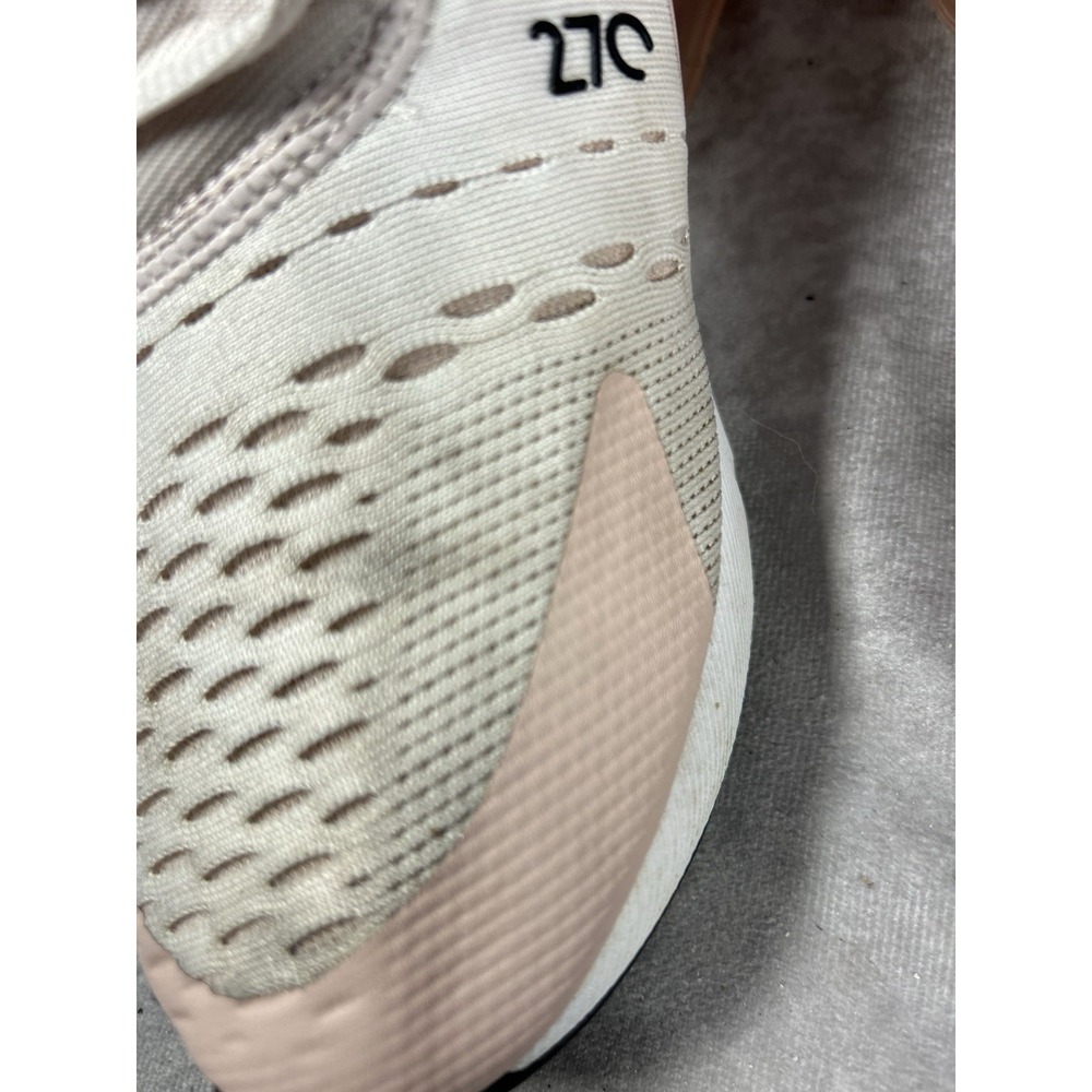 Nike Air Max 270 Women's 7.5 White Pink Running Athletic Sneakers Shoes - Picture 6 of 7